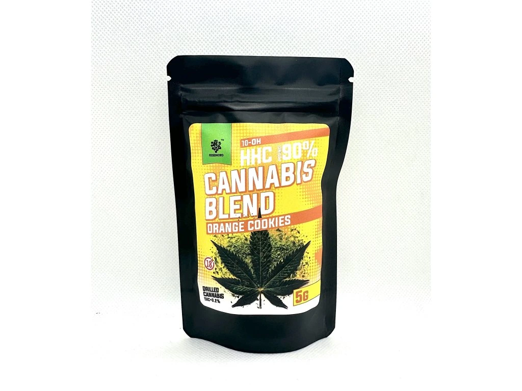 Czech CBD 10-OH HHC Cannabismischung Orange Cookies, 20 % 10-OH HHC