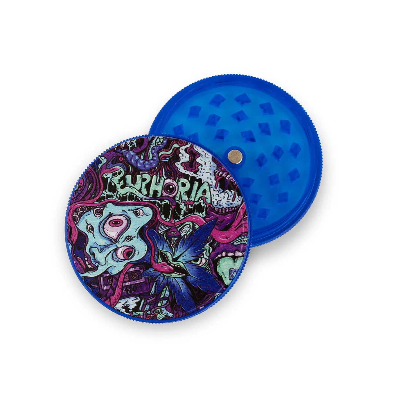 Euphoria Plastové drvičky 63 mm - 3 časti - náhodný dizajn