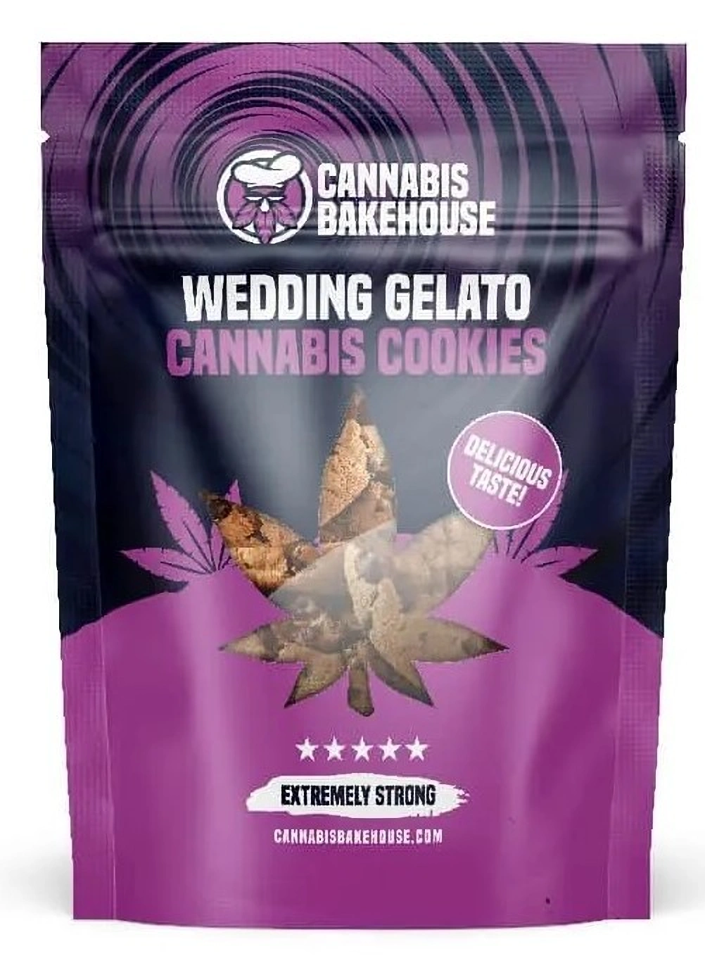 Cannabis Bakehouse Svadobné gelato z kanabisových sušienok, 115 g