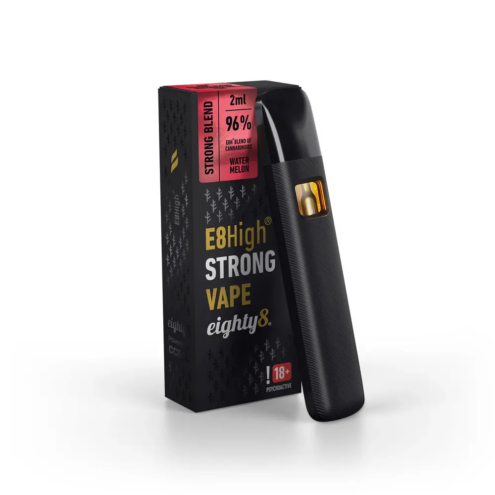 Eighty8 E8High Einweg Vape Watermelon, 96 % E8High, 2 ml