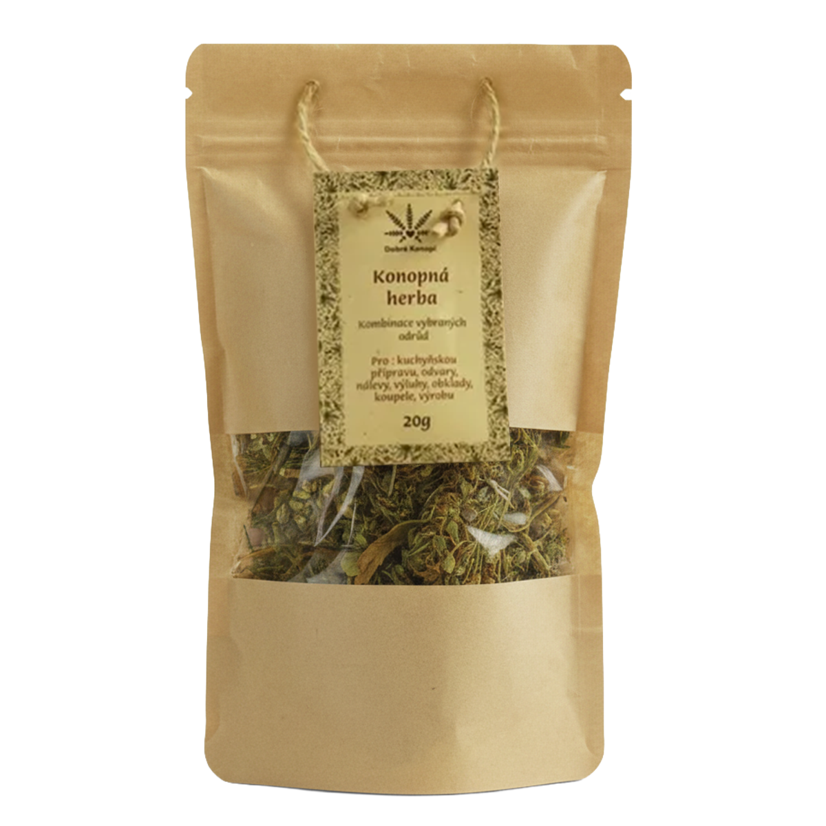 Dobré Konopí Konopná herba s CBD, 20 g