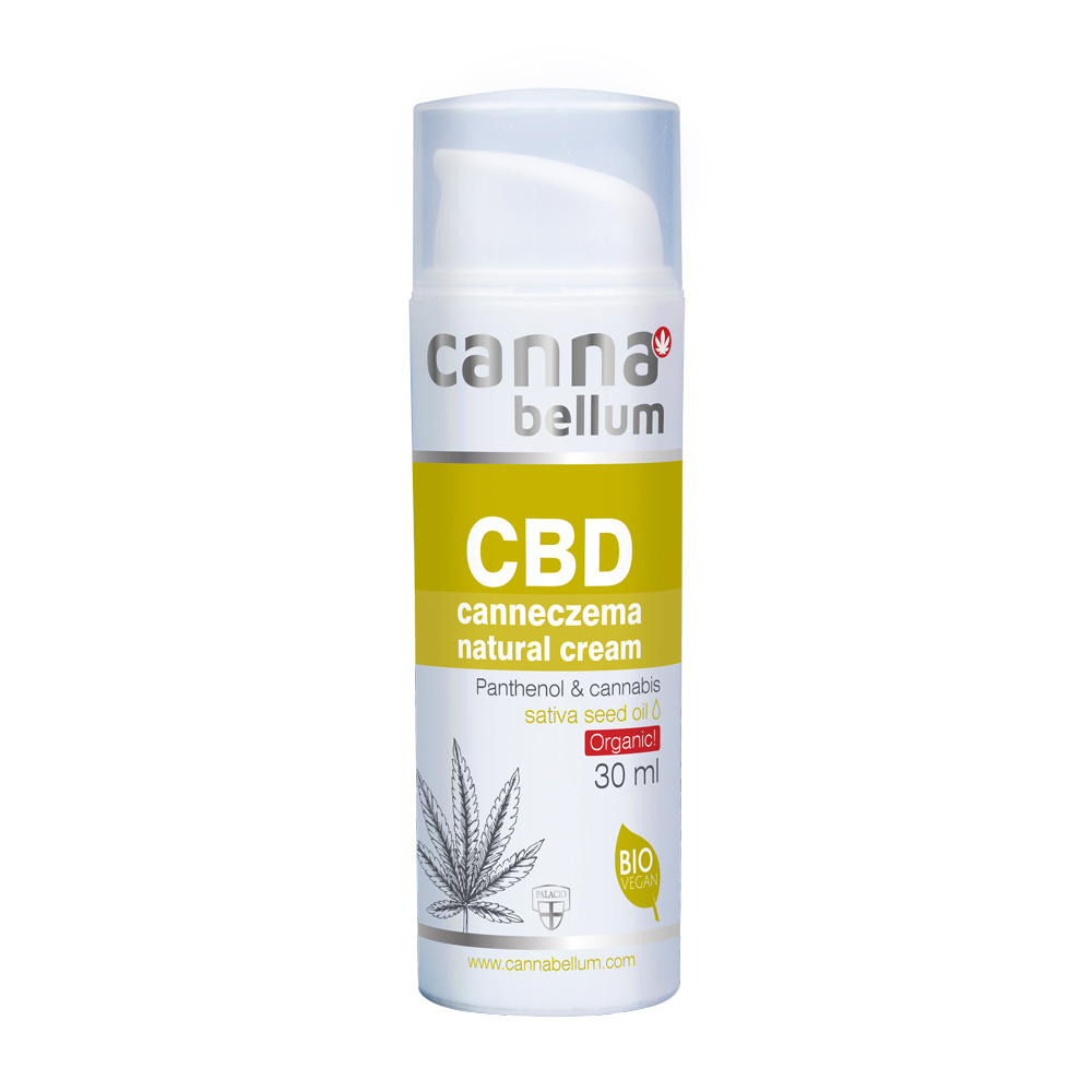 Cannabellum CBD tělový krém canneczema, 30ml