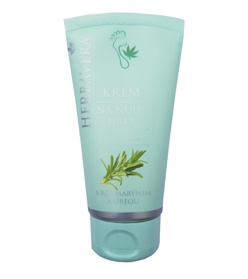 Herbavera Krém na nohy 20% Urea, 80 ml