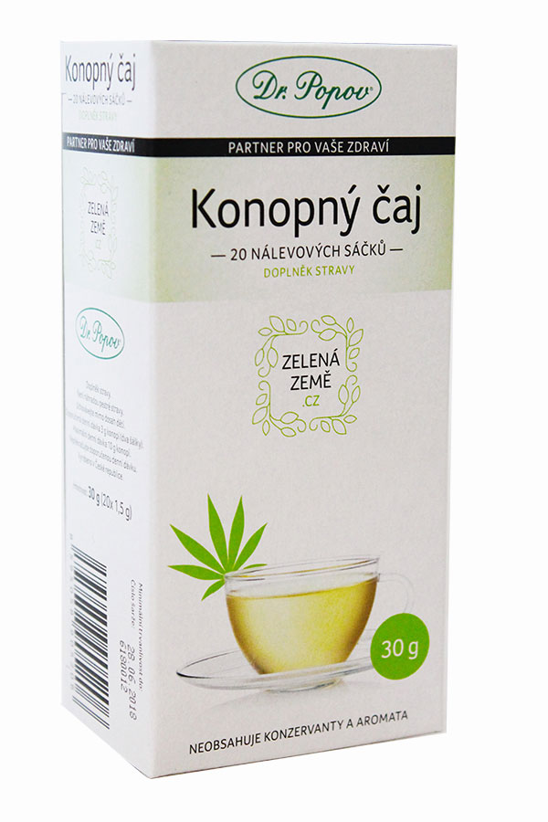 Dr. Popov CBD Konopný of porcovaný 30 g