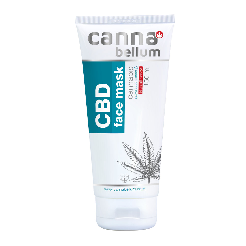 Cannabellum CBD pleťová maska, 150ml