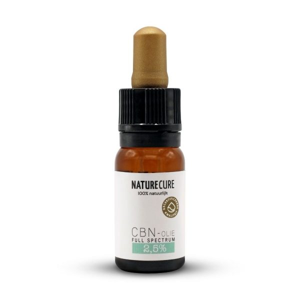 Nature Cure Breed spectrum CBN-olie - 2,5% CBN, 10 ml, 250 mg