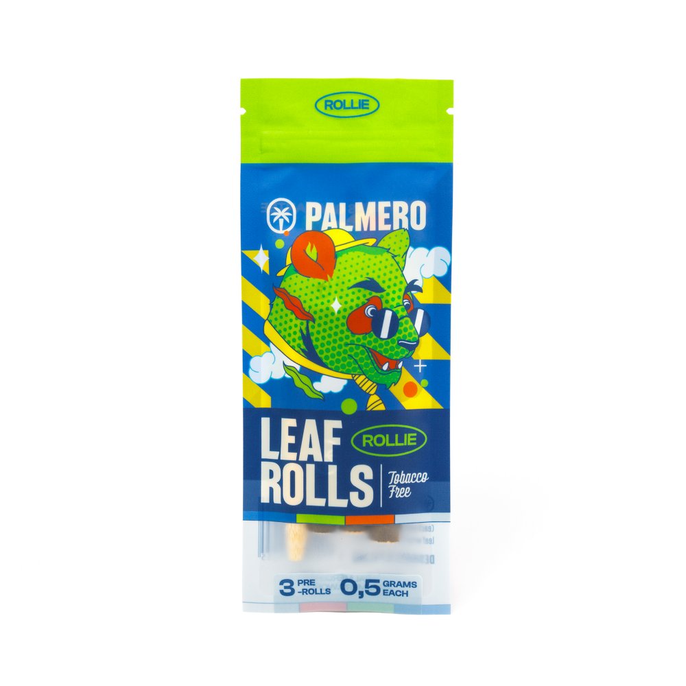 Palmero Rollie, 3x Palmblattwickel, 0,5 g