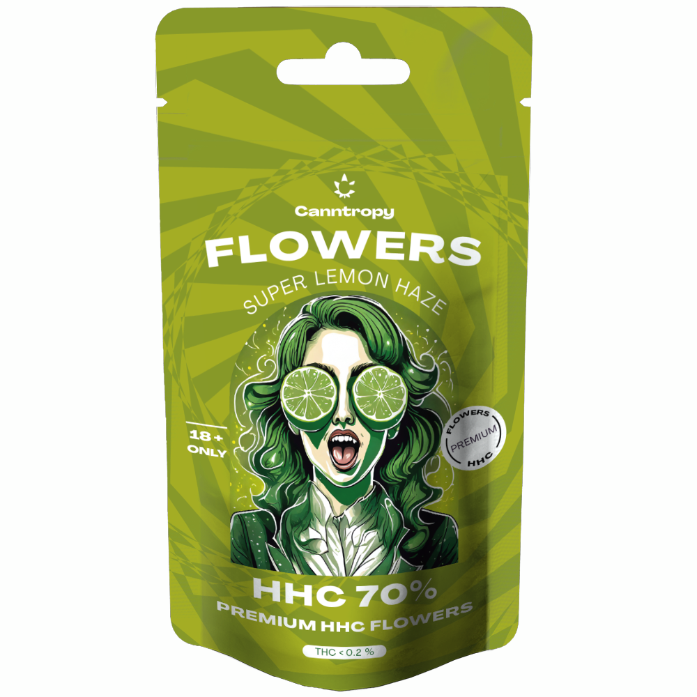 Canntropy HHC-bloem Super Lemon Haze 70%, 1 g - 100 g