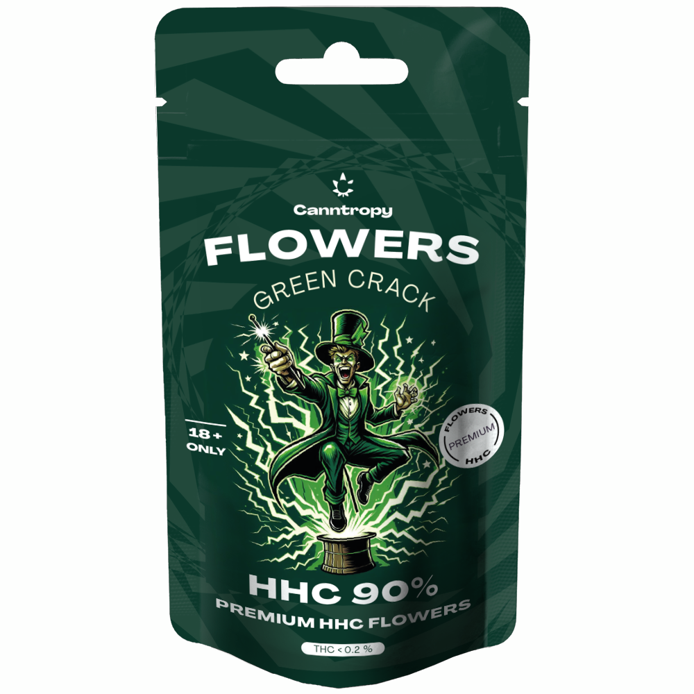 Canntropy HHC-bloem Groene Crack 90%, 1 g - 100 g