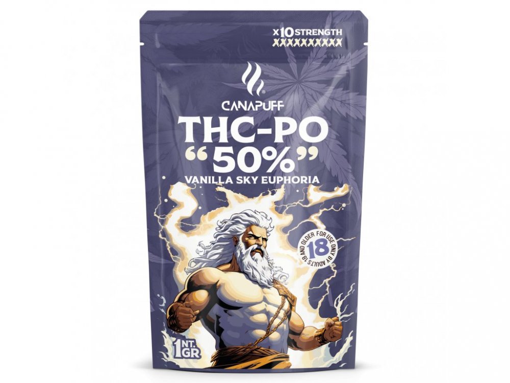 CanaPuff THCPO Bloemen Vanille Hemel Euphoria, 50 % THCPO, 1 g - 5 g