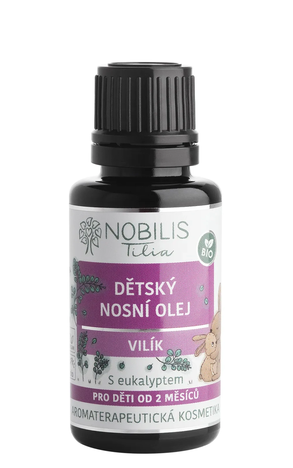 Nobilis Tilia Baby neusolie Vilík, 20 ml