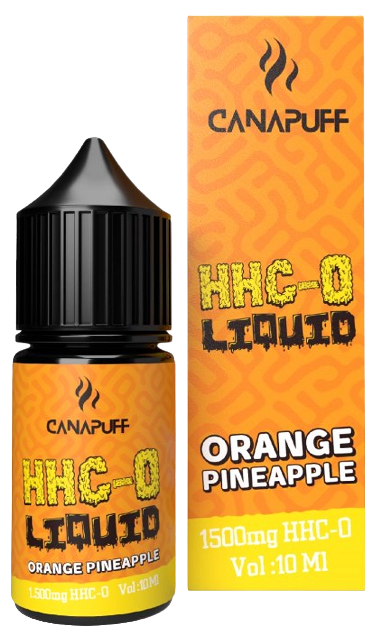 CanaPuff HHC-O Vloeibaar Oranje Ananas, 1500 mg, 10 ml