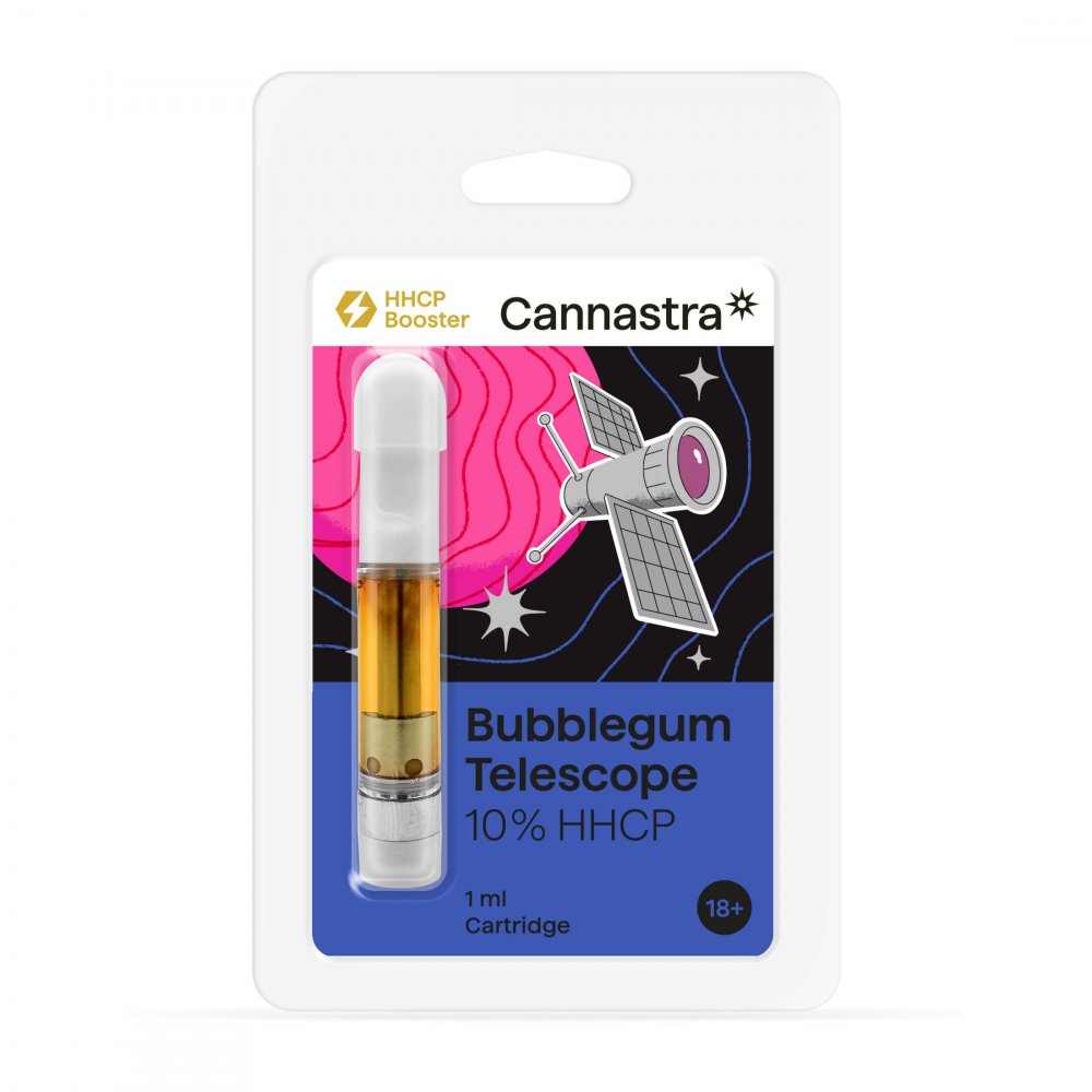 Cannastra HHCP-patroon Bubblegum Telescoop, 10 %, 1 ml