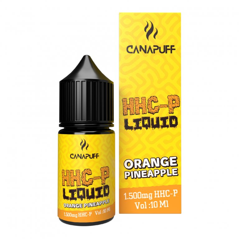 CanaPuff HHCP Vloeibare Oranje Ananas, 1500 mg, 10 ml