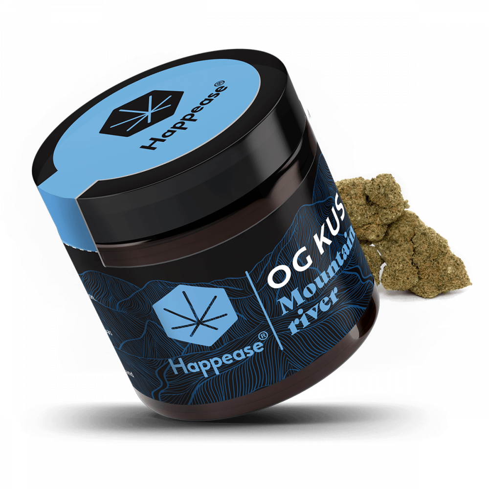 Happease CBD Flower OG Kush, 1 g - 5 g 5 gramov