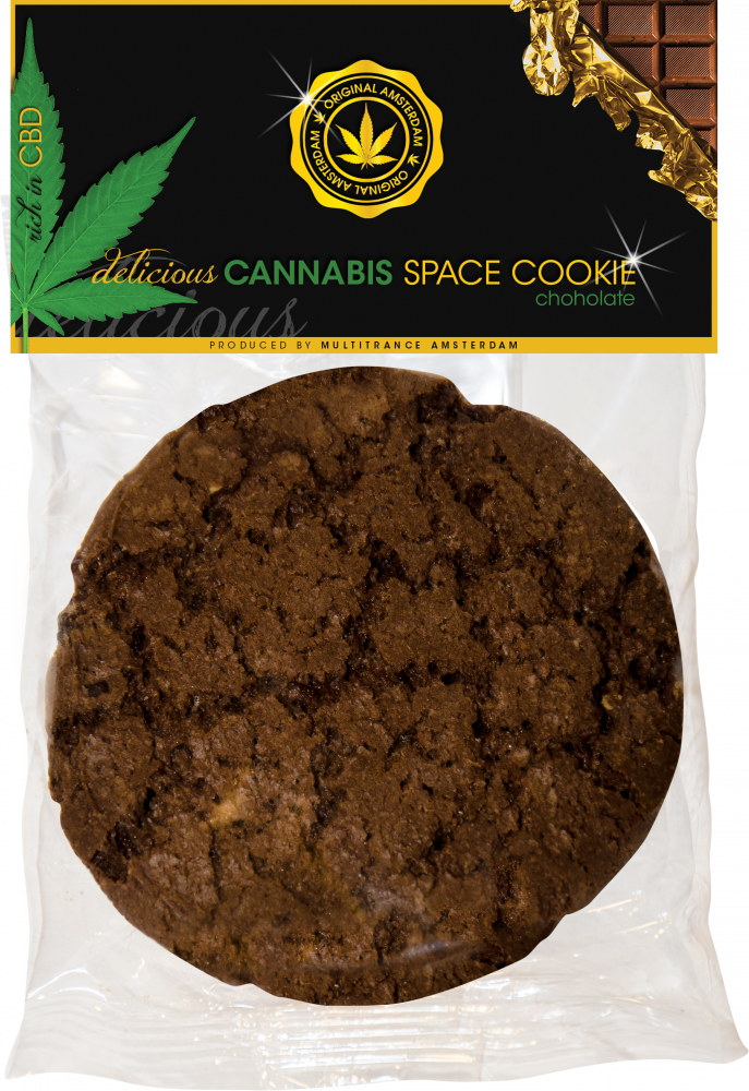Cannabis Space Cookie Chocolade, 100 g