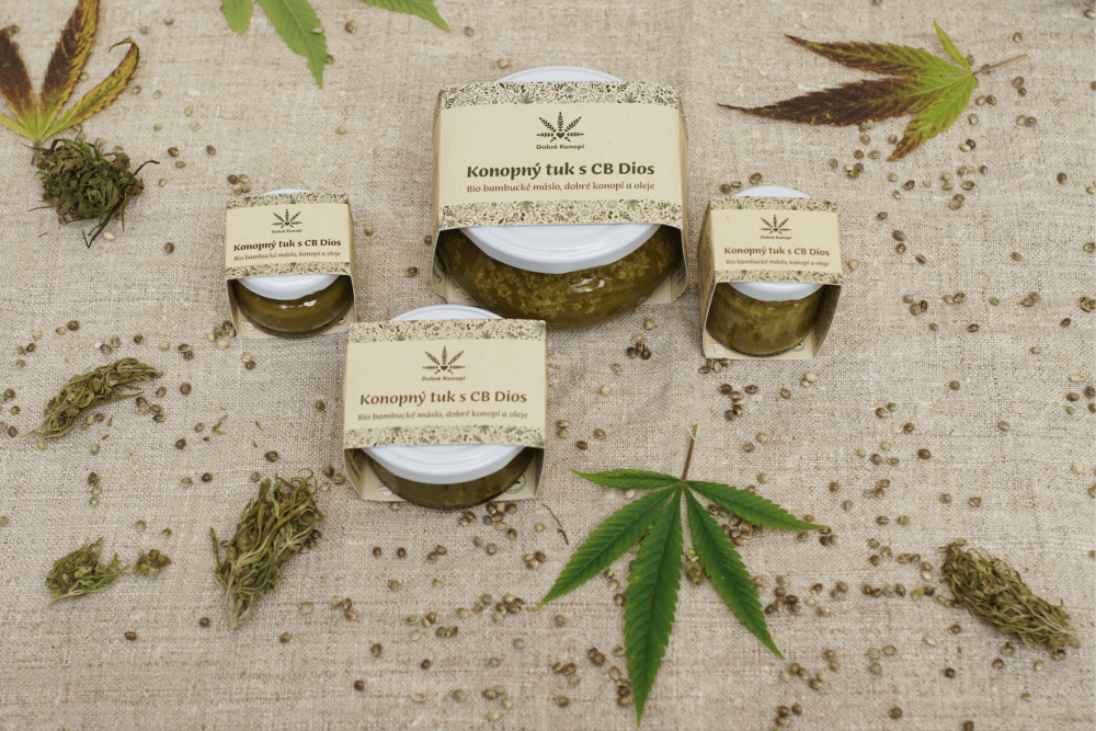 Dobré Konopí Univerzálny konopný tuk s CBD, 145 ml