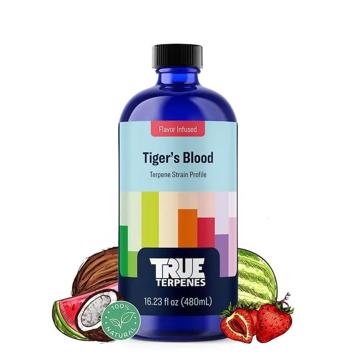True Terpenes Flavor Infused Tiger’s Blood (5 ml - 960 ml) 5 ml