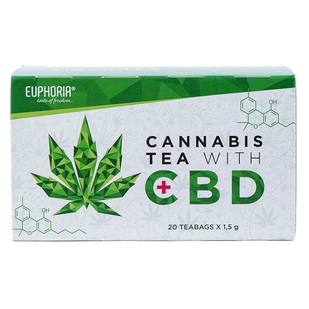 Euphoria konopný čaj s CBD, 30 g