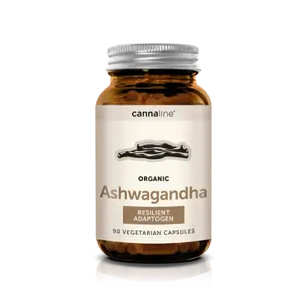 Cannaline Ashwagandha Resilient Adaptogen Houby, 90 kapslí