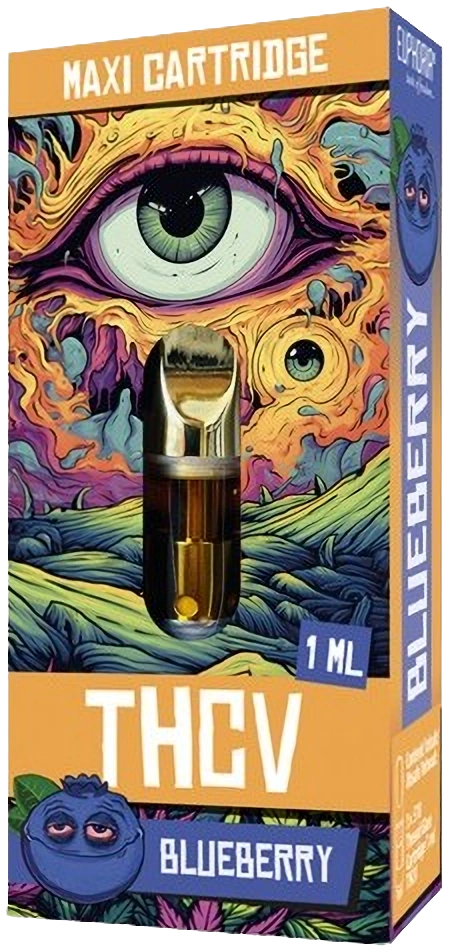 Euphoria Náplň THCV Čučoriedka, 1 ml