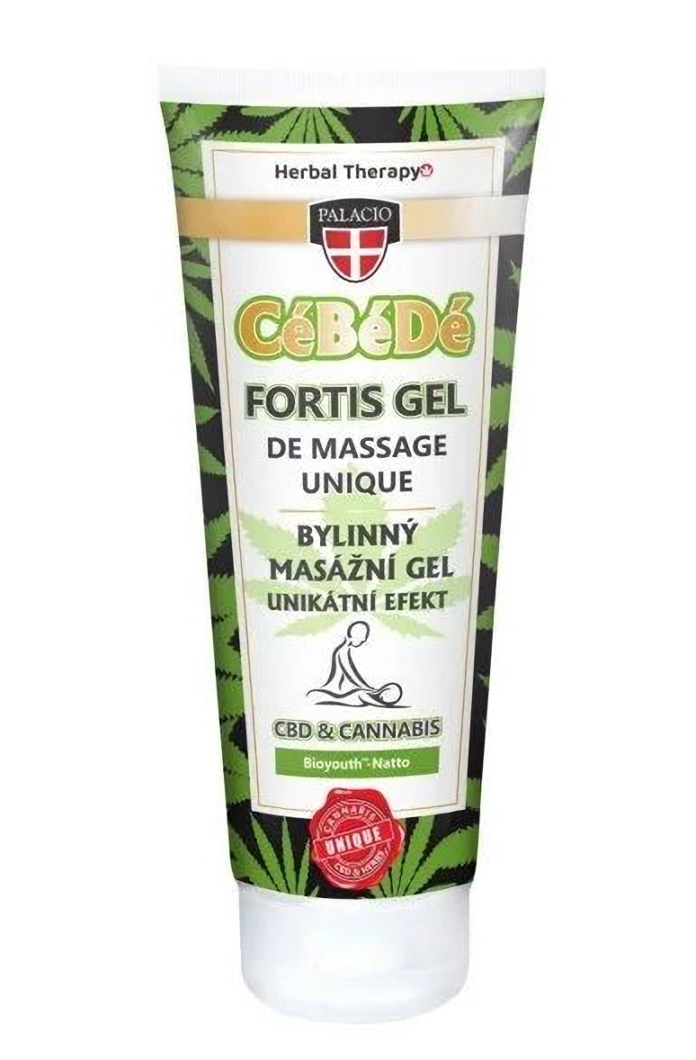 Palacio CéBéDé Fortis Unikátny masážny gél, 200 ml