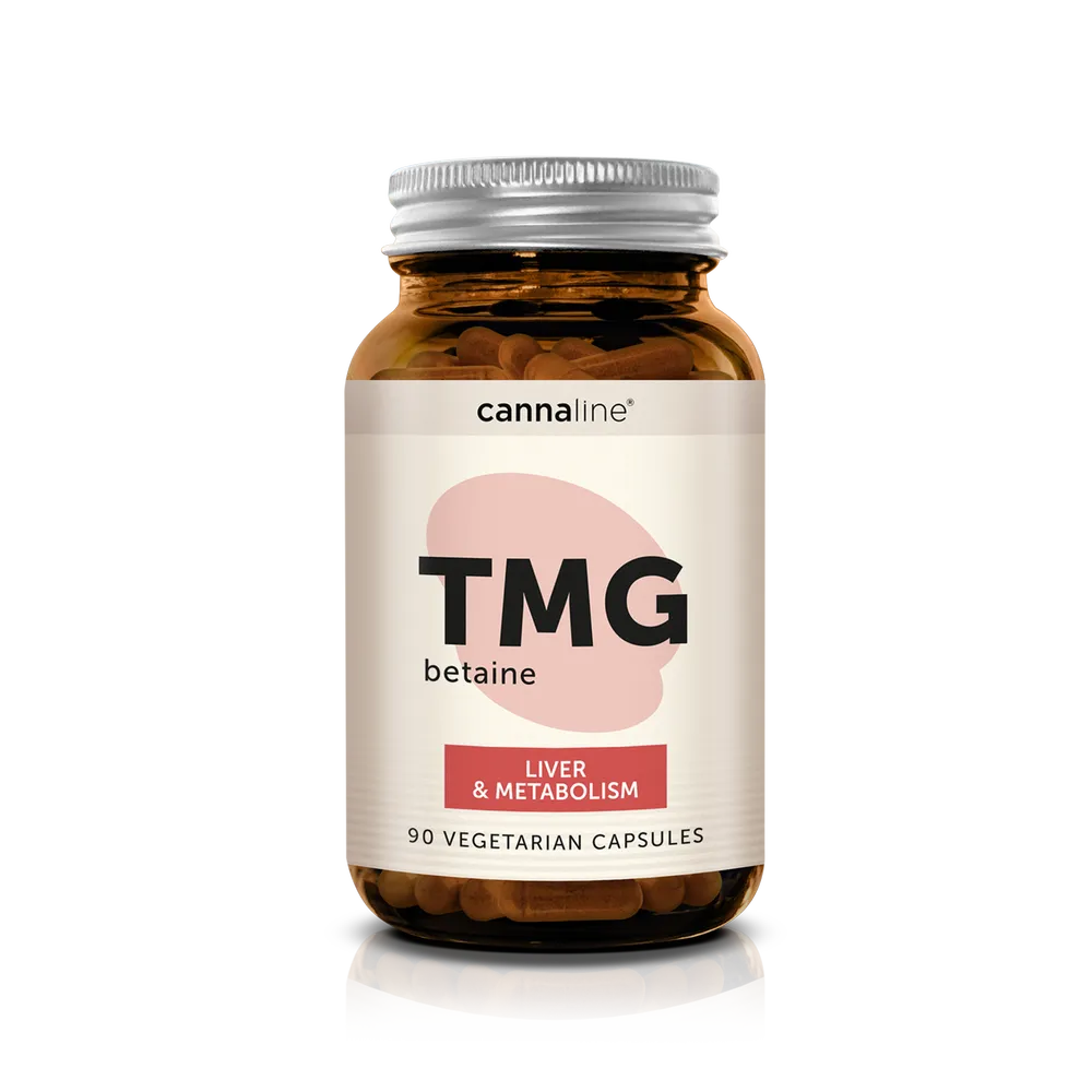 Cannaline TMG Betain Jetra in Metabolizem (90 kapsul)