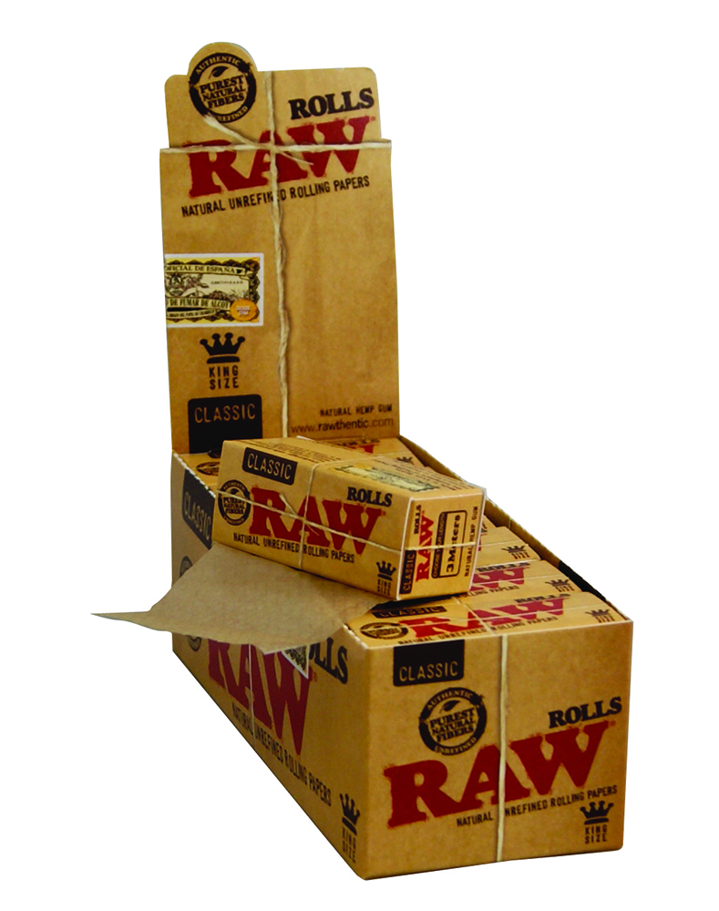RAW Papiere Classic King Size Rolls, 3 m