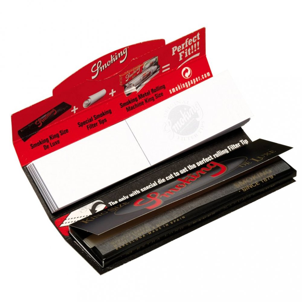 Smoking Papers King Size - Deluxe s filtrami