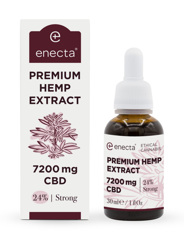 Enecta CBD olej 24%, 7200 mg, 30 ml