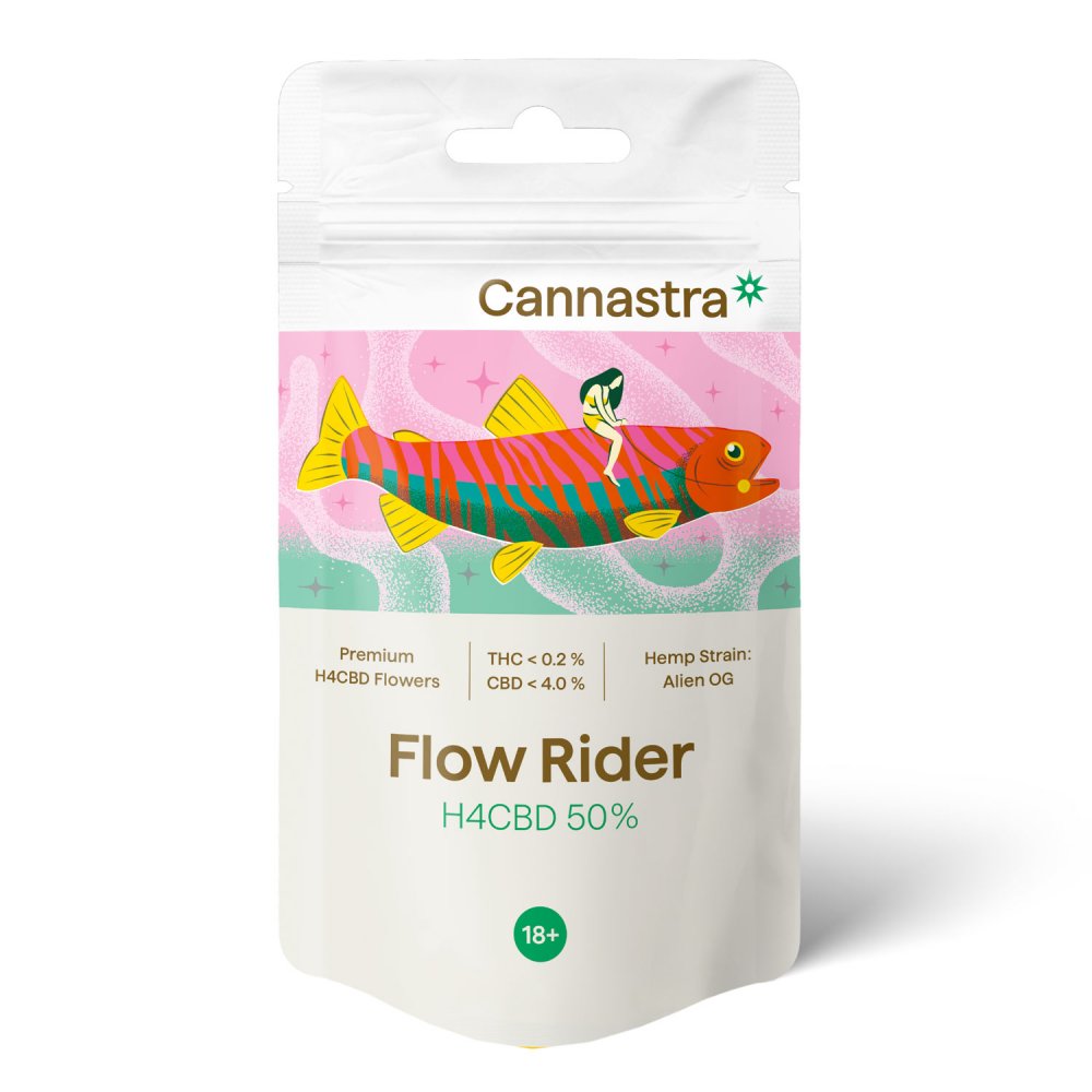 Cannastra H4CBD Cvijet Teći Jahač (Alien OG) 50%, 1 g - 100 g 3 grama