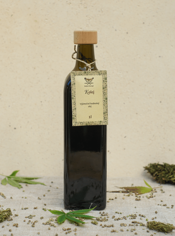 Dobre Konopi Hennepzaadolie 1000 ml