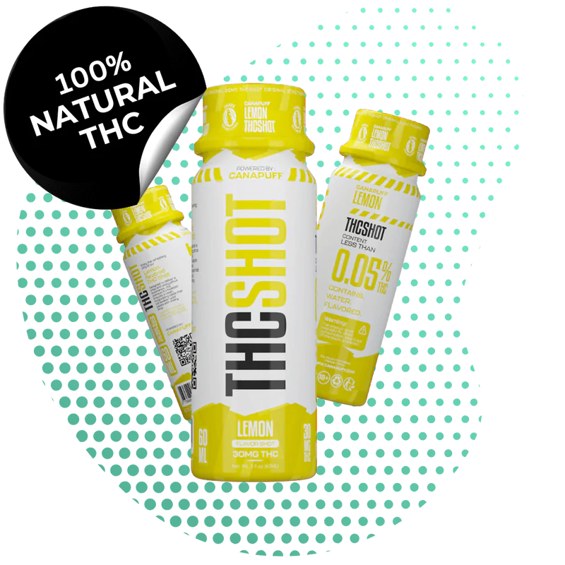 CanaPuff THC SHOT - Citroen 60 ml (THC 30 mg)