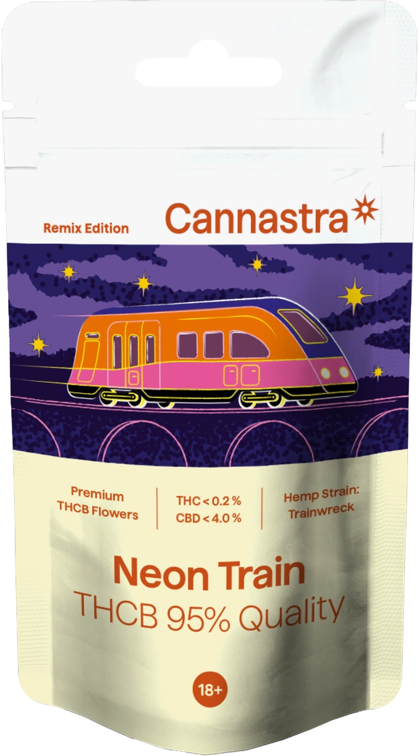 Cannastra THCB Flower Neon Train, THCB 95% kwaliteit, 1g - 100 g