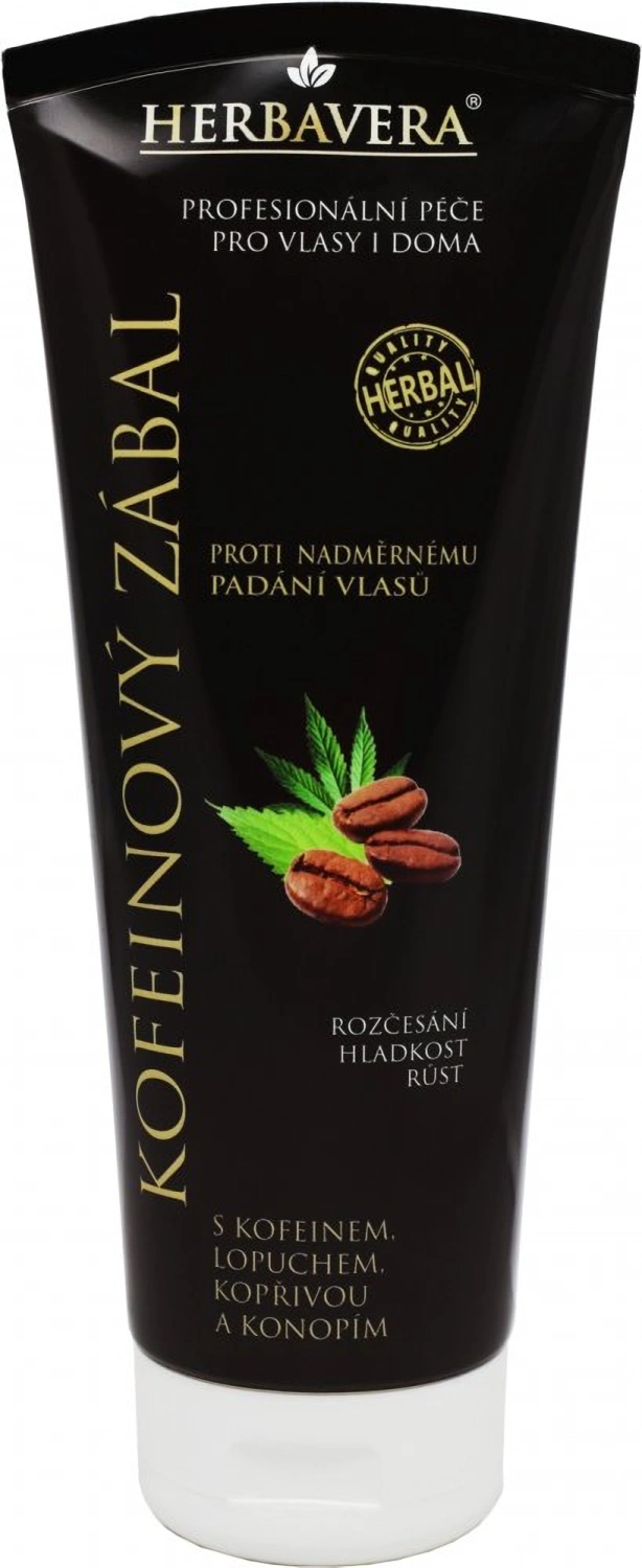 Herbavera Cafeinepakking tegen overmatig haarverlies 250 ml