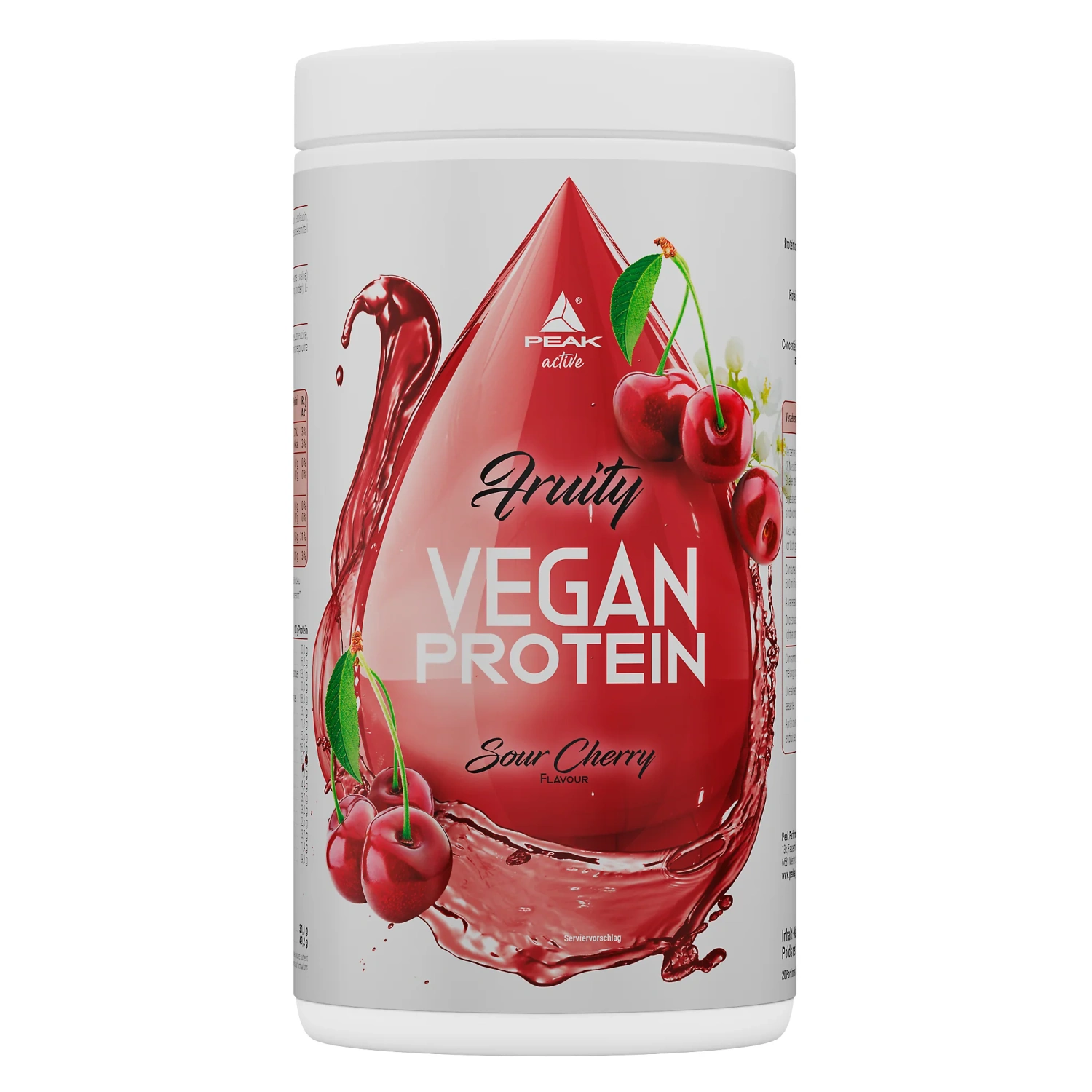 Peak Voćni veganski protein 400 g Sour Cherry