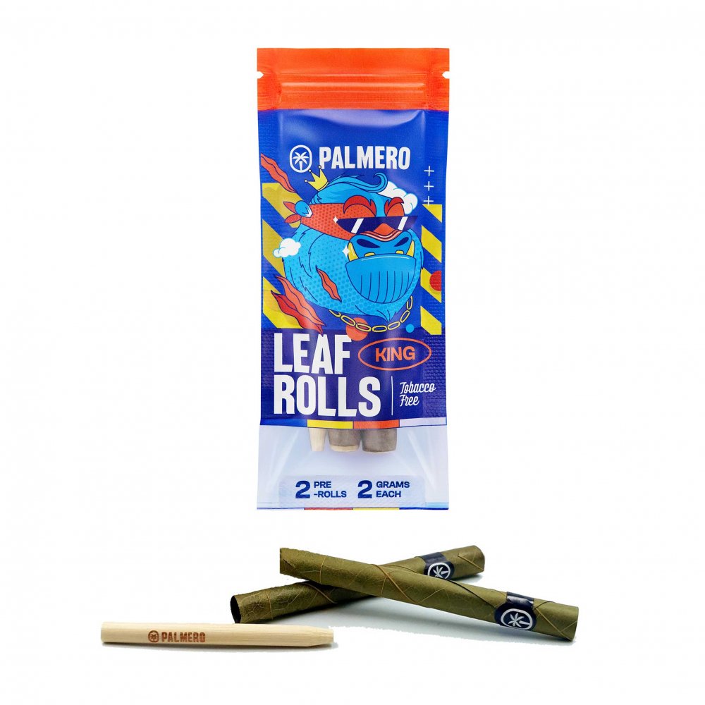 Palmero King, 2x zábal z palmových listov, 2 g