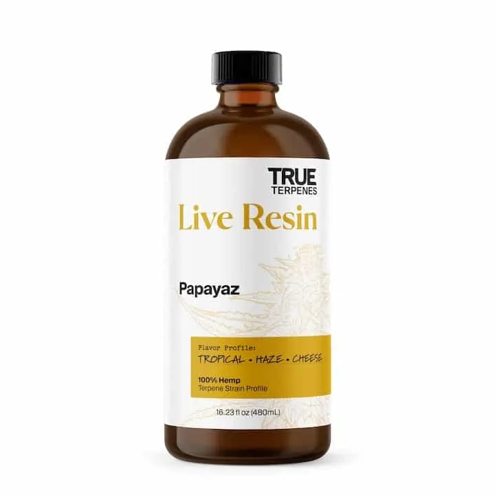 True Terpenes Live Resin Papayaz (2 ml - 960 ml) 2 ml