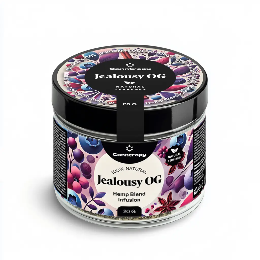 Canntropy Zmes mleté kvety konope – Jealousy OG (20 g)