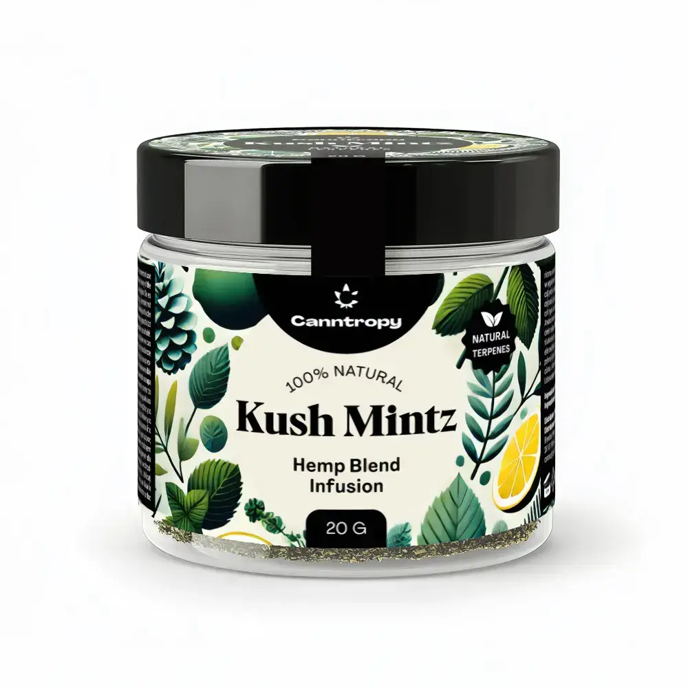 Canntropy Zmes konope, mleté kvety – Kush Mintz (20 g)