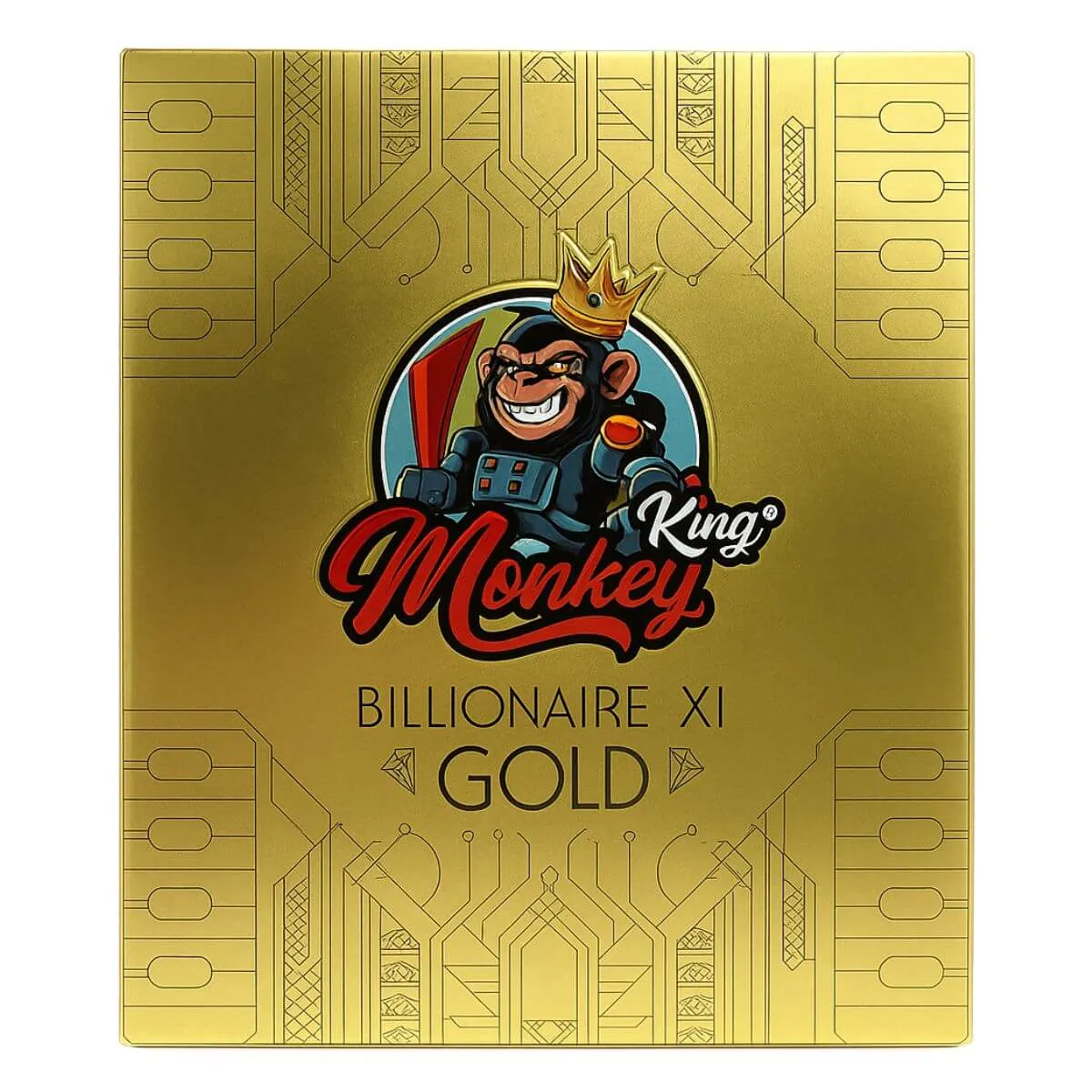 Monkey King KSS balící papírky s filtrem Billionaire Gold XL, 1 booklet