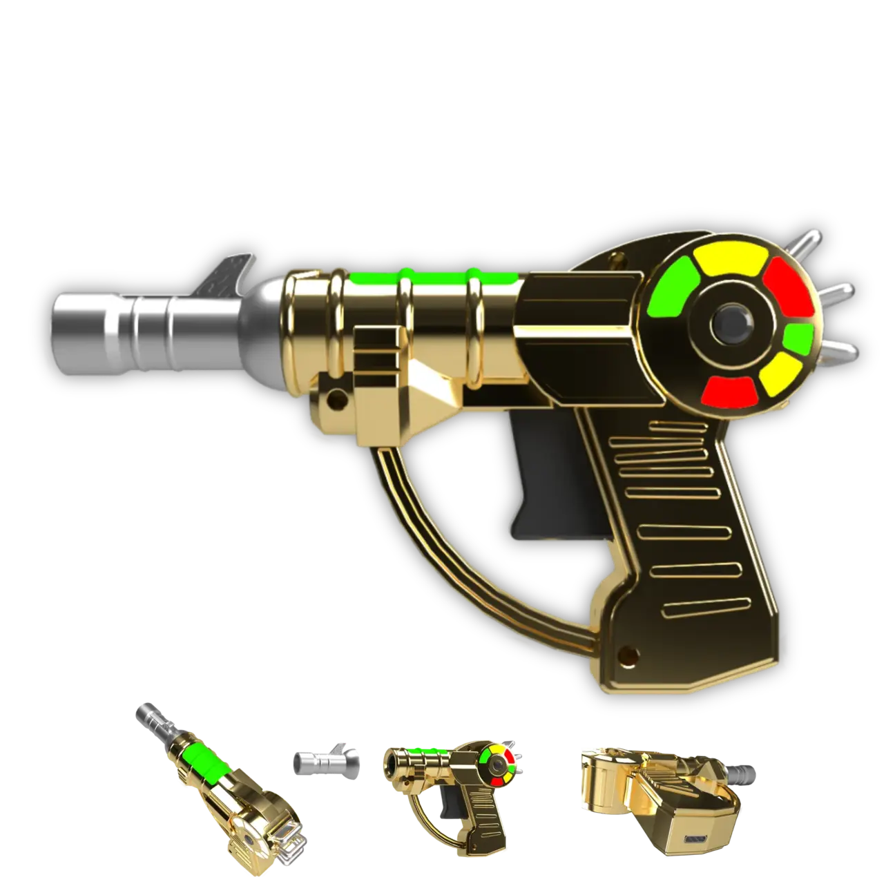 Smyle Labs Raygun Penjamin – baterie pro cartridge se světelnými a zvukovými efekty Zlatá