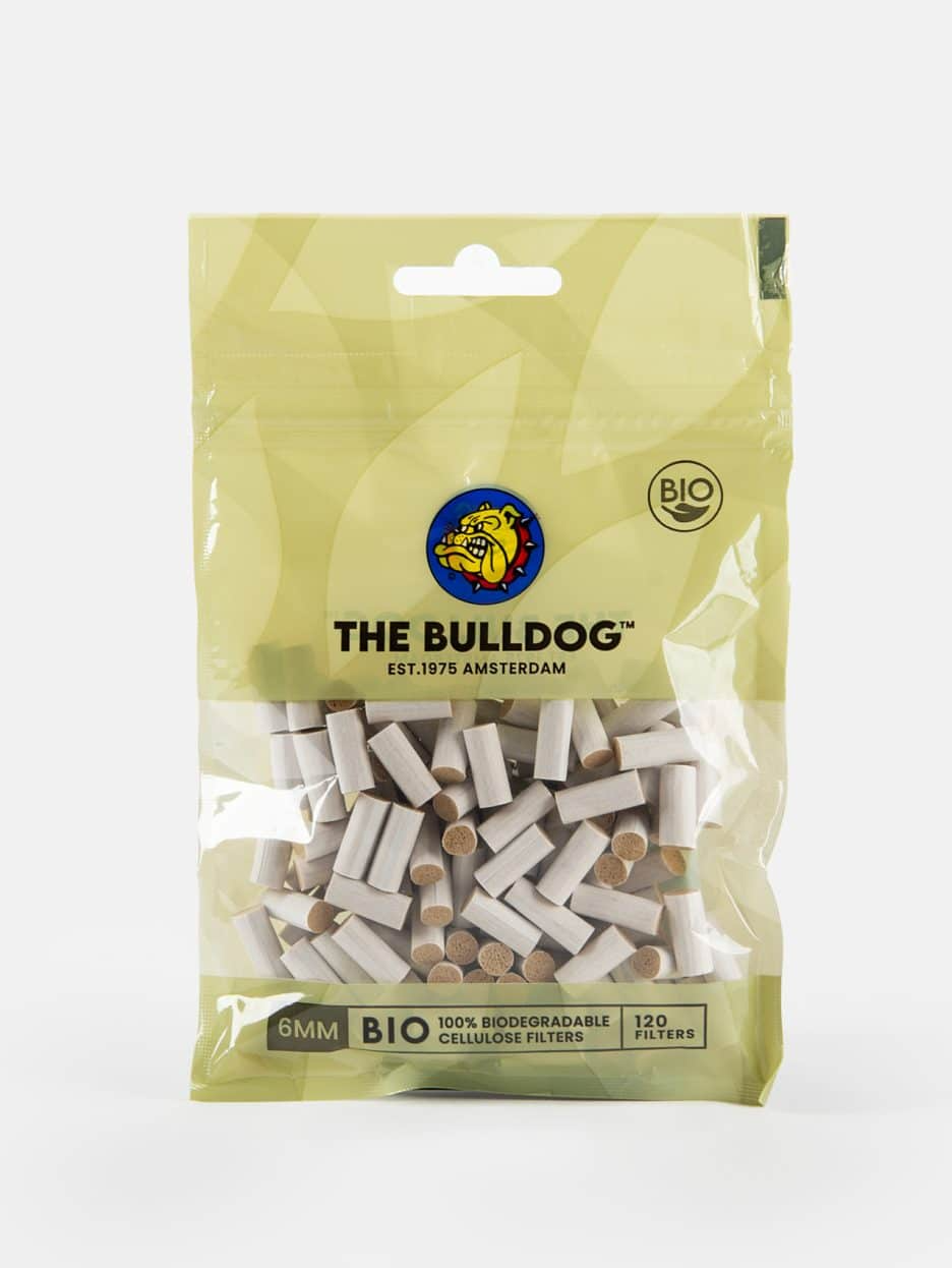 The Bulldog Biologicky odbúrateľné celulózové filtračné náustky 120 ks