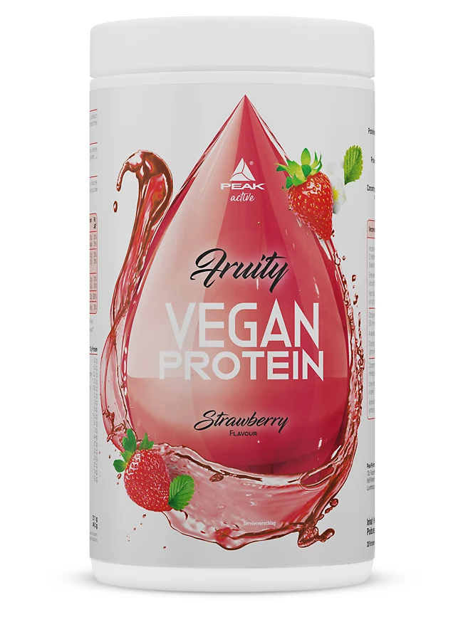 Peak Voćni veganski protein 400 g jagoda