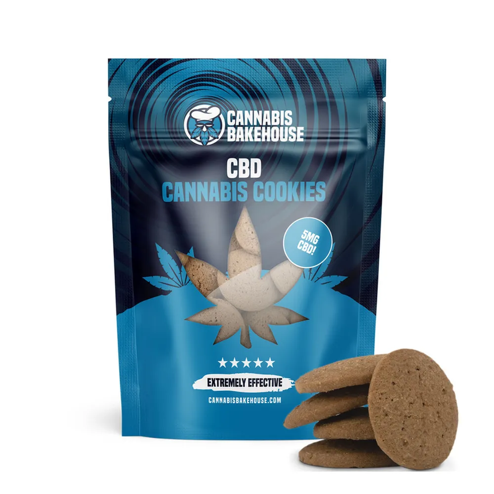 Cannabis Bakehouse - CBD kolačići od kanabisa, 5 mg CBD, 115 g