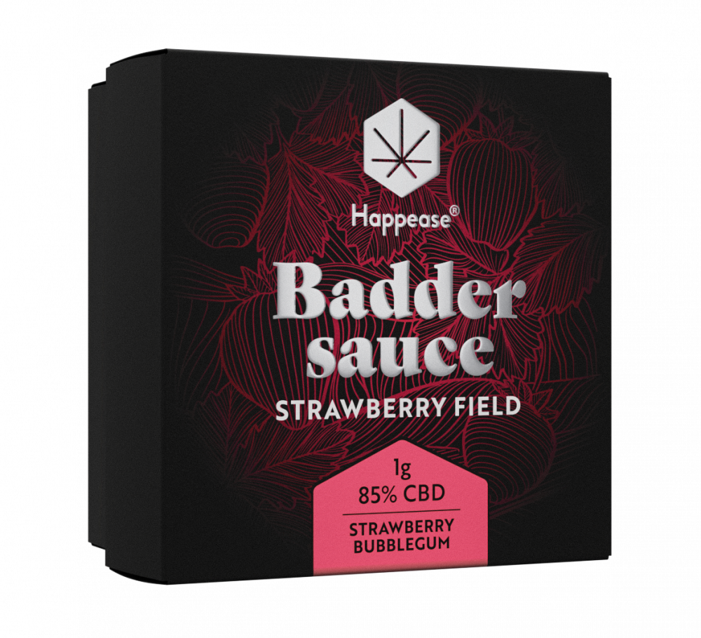 Happease - Extract Aardbeienveld Slechtere saus, 85% CBD, 1g