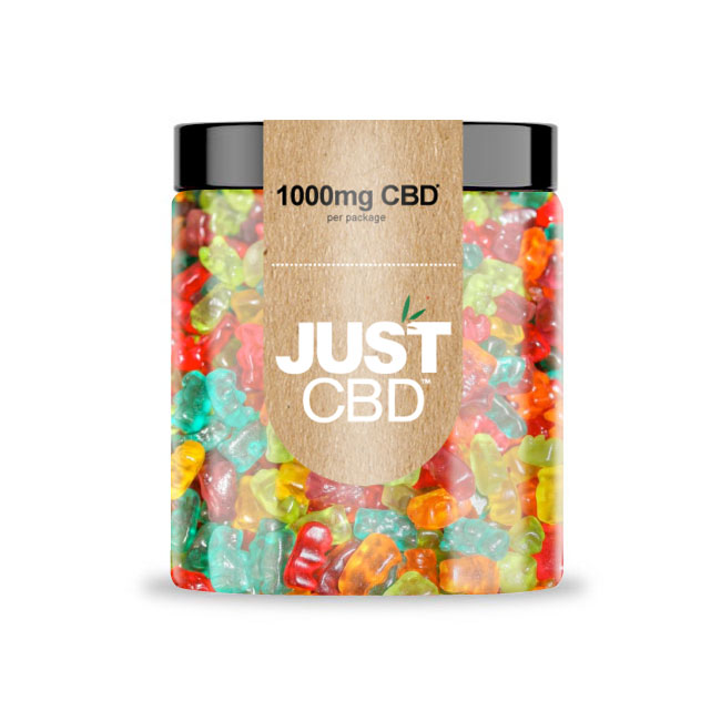 JustCBD fruitgummies 250 mg - 3000 mg CBD