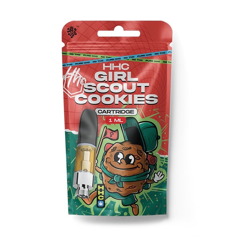 Czech CBD HHC-cartridge Scout-koekjes voor meisjes, 94 %, 1 ml