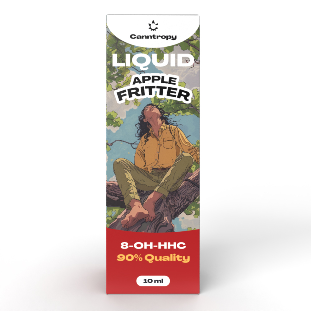 Canntropy 8-OH-HHC Liquid Apple Fritter, 8-OH-HHC 90% Qualität, 10 ml