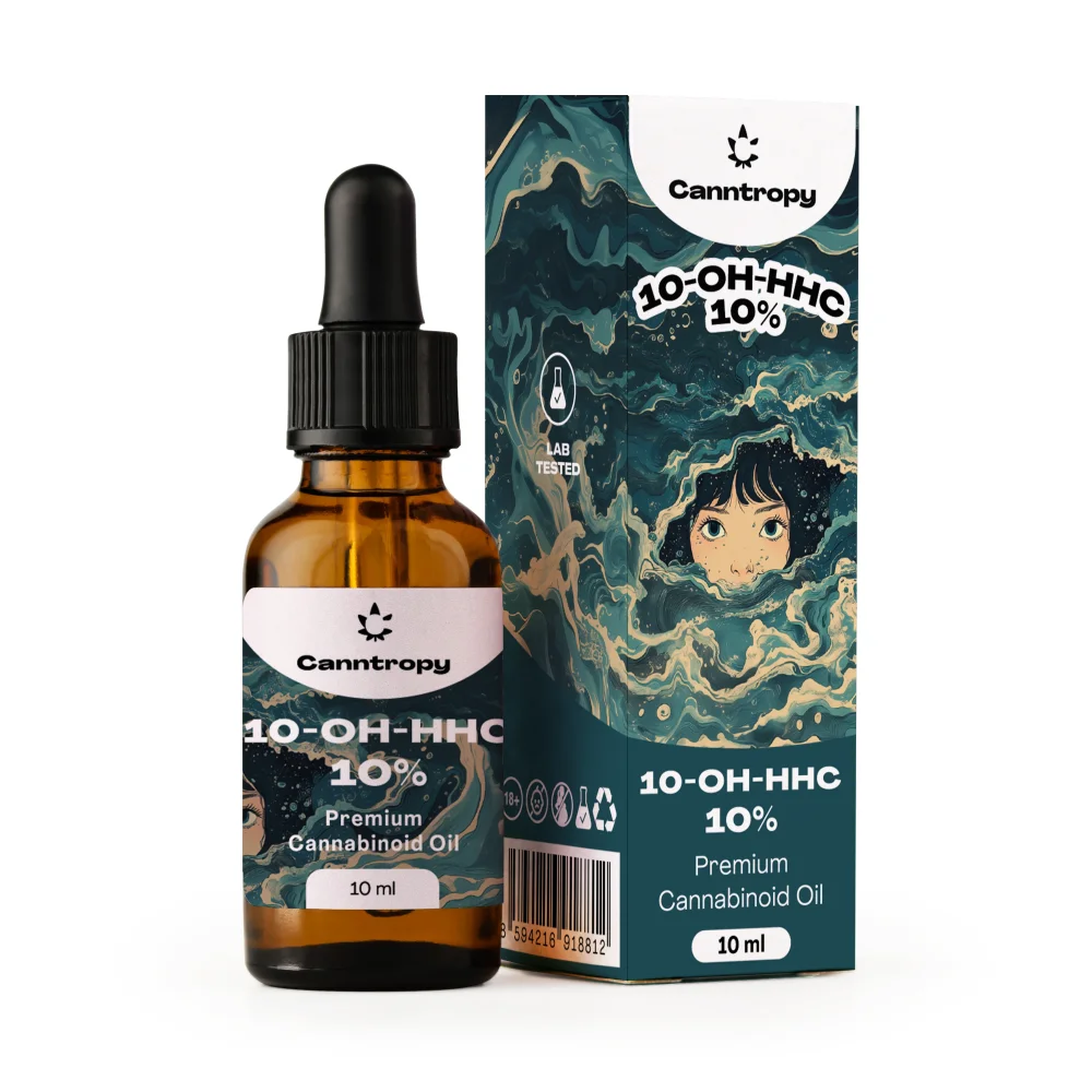 Canntropy 10-OH-HHC Premium Cannabinoid Öl, 10 % 10-OH-HHC, 10 ml